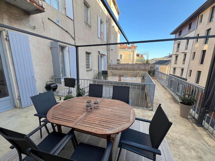 קאור Coeur De Ville, Garage Prive Et Gratuit Avec Terrasse ! מראה חיצוני תמונה